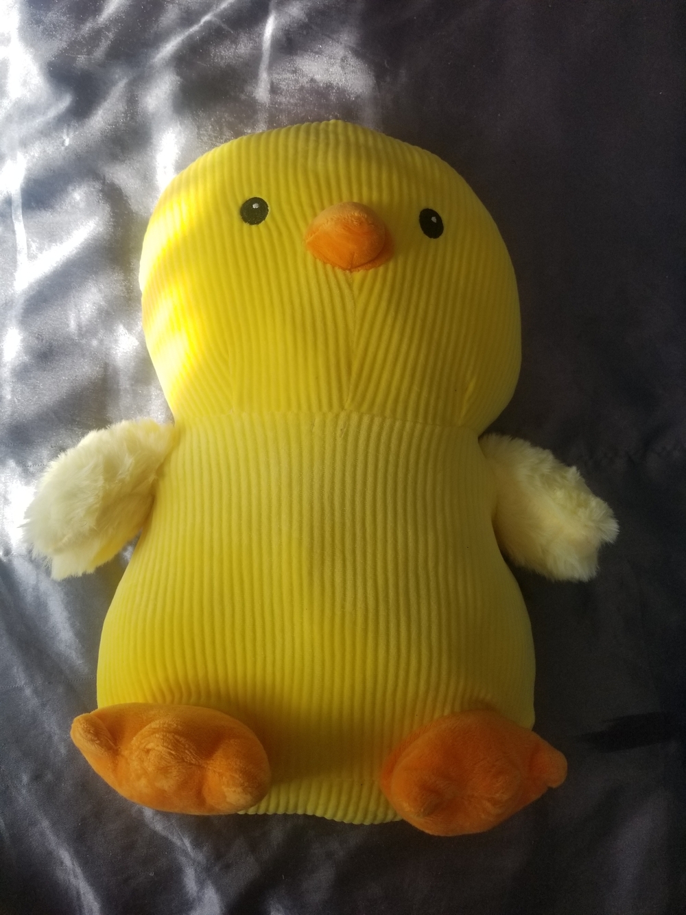 Yellow Plush Chick Pet Toy - Soft Comfort Plushie